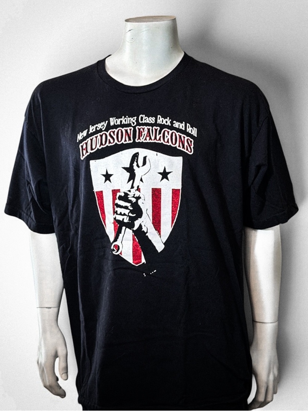 Official Hudson Falcons 20 Year Anniversary Punk Shirt 2XL
